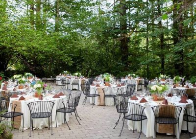 Dining Patio at the Main Lodge